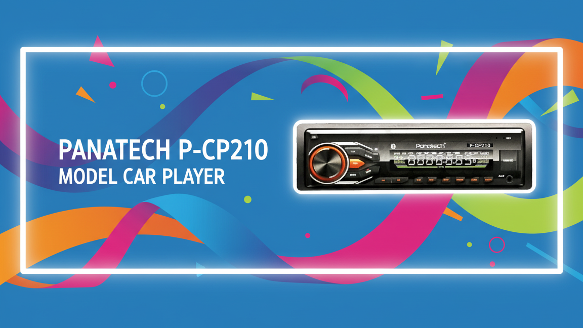 پخش کننده خودرو پاناتک مدل P-CP210