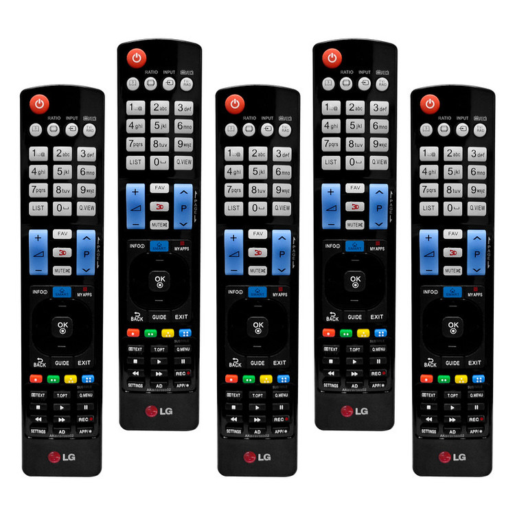 ریموت کنترل ال جی 930 بسته 5 عددی