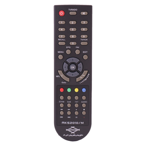 نمای بالای کنترل گیرنده دیجیتال آنتن کار AKS2010/M