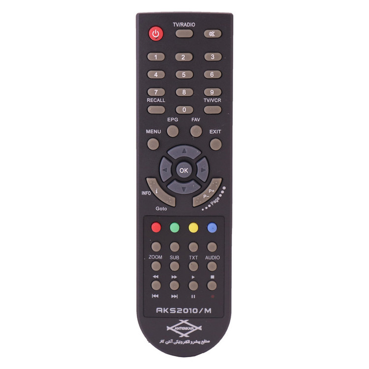 نمای بالای کنترل گیرنده دیجیتال آنتن کار AKS2010/M