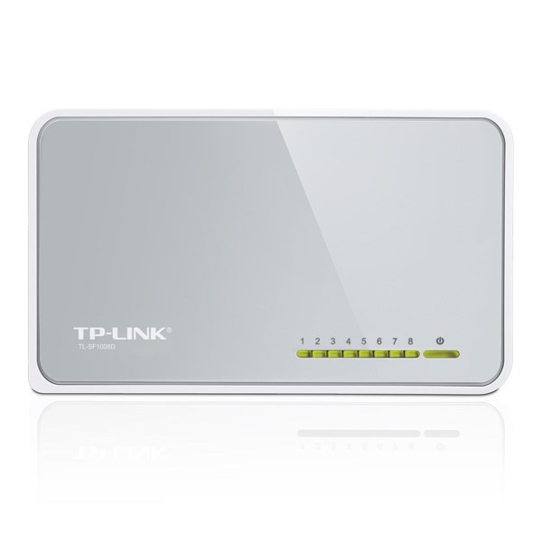 تی پی لینک سوئیچ 8 پورت غیر مدیریتی رومیزی TL-SF1008D