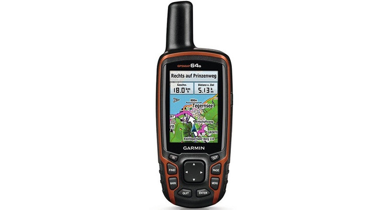 جی پی اس گارمین مدل Map 64s نمای روبرو