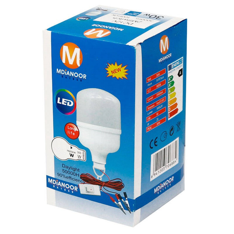 لامپ 30وات سیار 12ولتی