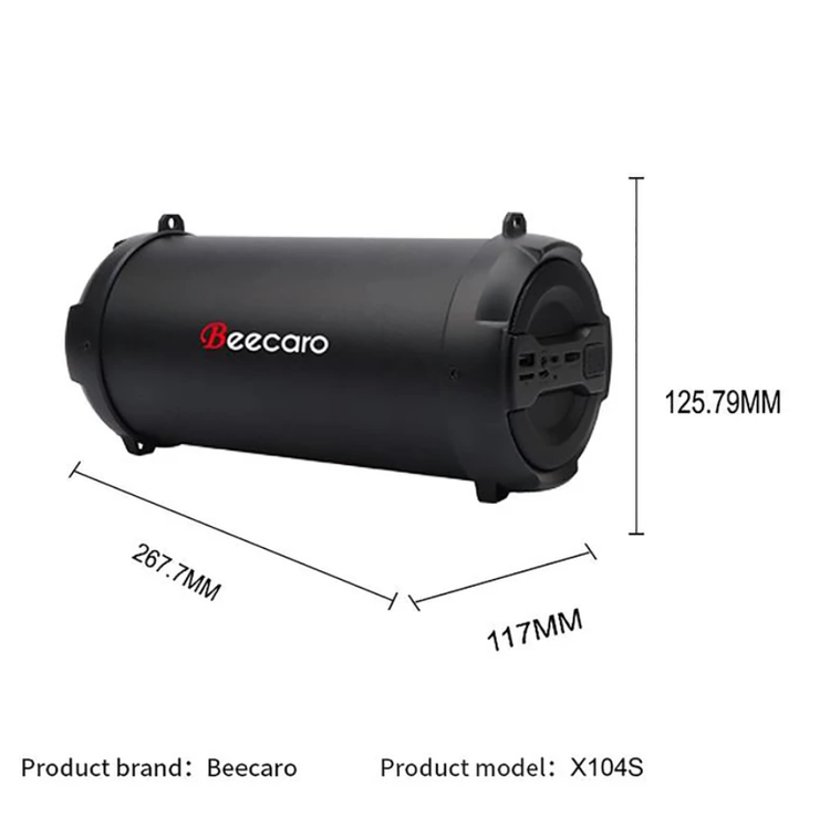 اسپیکر بلوتوثی قابل حمل بیکارو مدل X104S