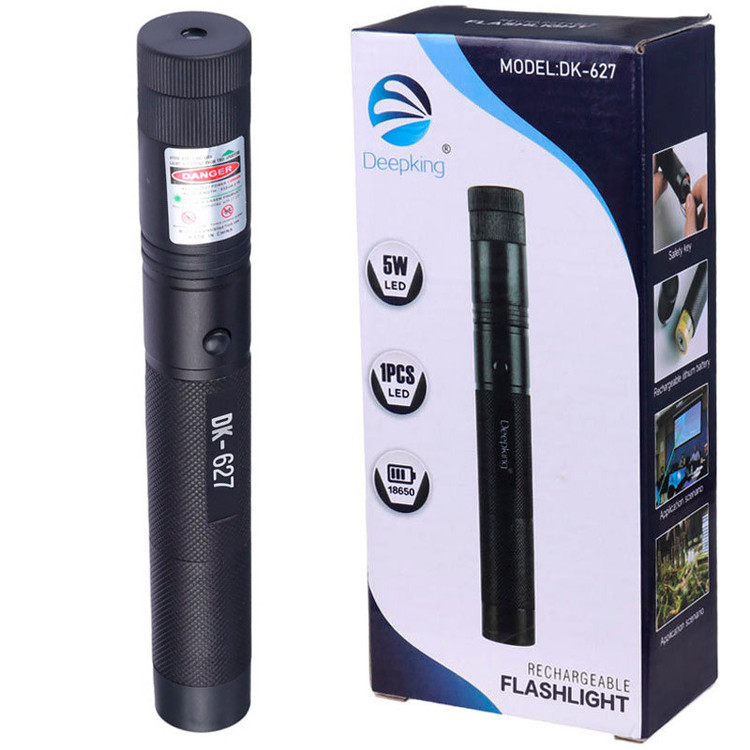 بسته بندی لیزر پوینتر دیپکینگ مدل DK-627