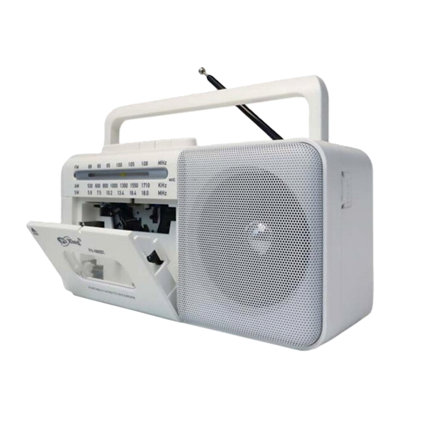 رادیو کاست پوکسینگ مدل PX-680BT با کاست باز شده