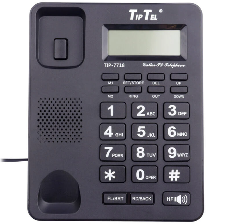 تلفن رومیزی تیپ تل مدل TIP-7718 بدون گوشی
