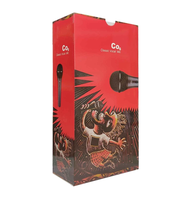 بسته بندی میکروفن کبالت الکتروویس مدل CO6