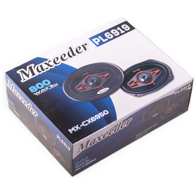 بسته بندی بلندگو بیضی مکسیدر مدل PL6919 بسته دو عددی