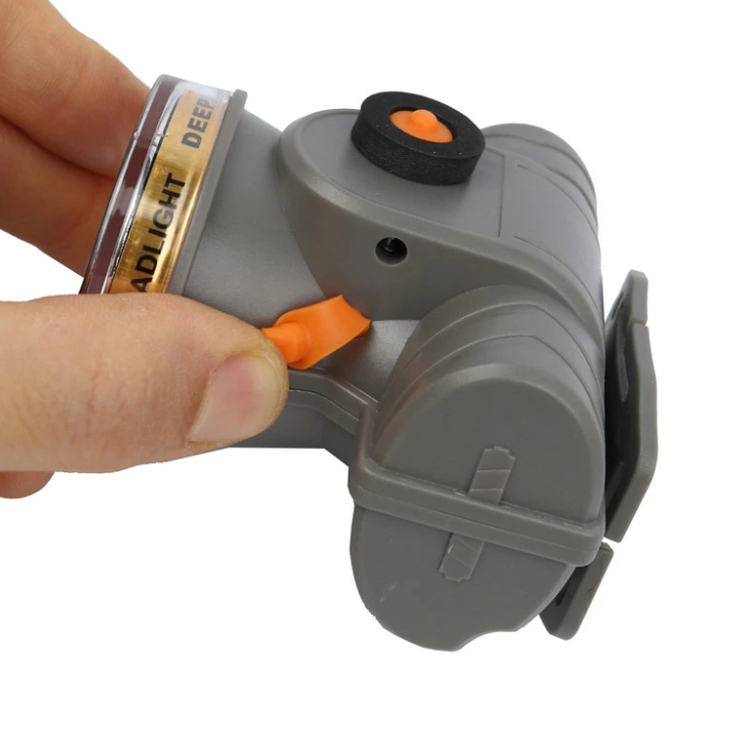 چراغ قوه پیشانی هدلایت DeepKing مدل DK-321 و پورت ها