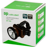 بسته بندی سبز چراغ پیشانی دی پی مدل DP-7203