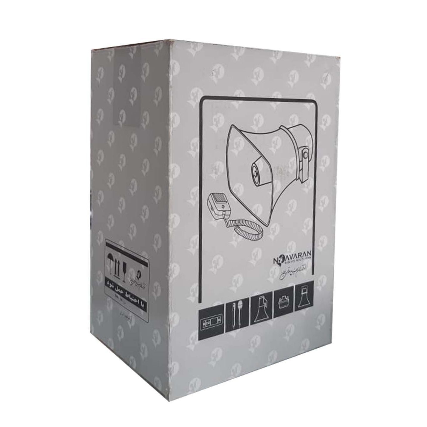 بلندگو ماشینی نوآوران مدل CHA-20 ظرفیت ۲۰ وات بسته بندی