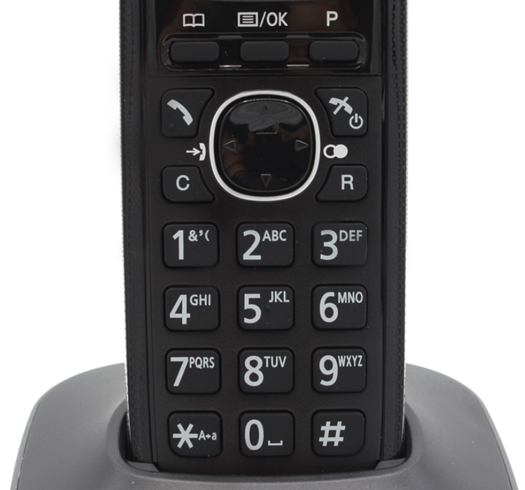 نمای نزدیک تلفن بیسیم پاناسونیک مدل KX-TG1612