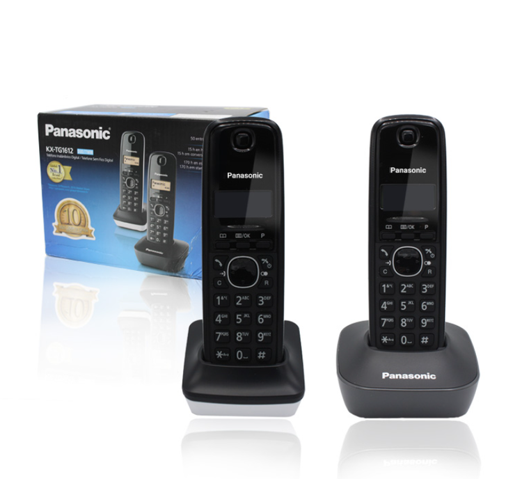 با بسته بندی تلفن بیسیم پاناسونیک مدل KX-TG1612