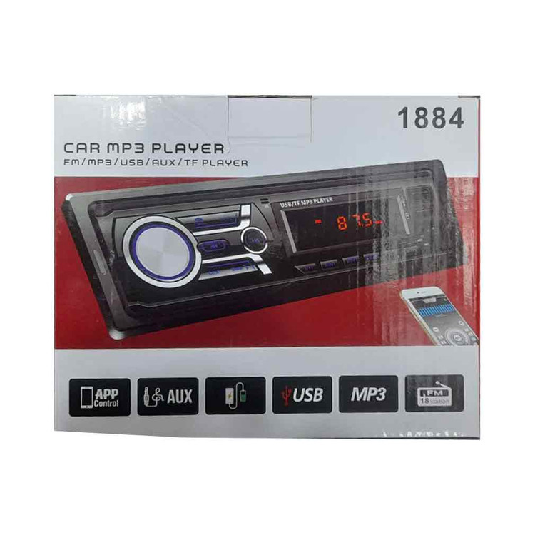 رادیو پخش فلش خور ماشین پایونیر مدل ۱۸۸۴ بسته بندی