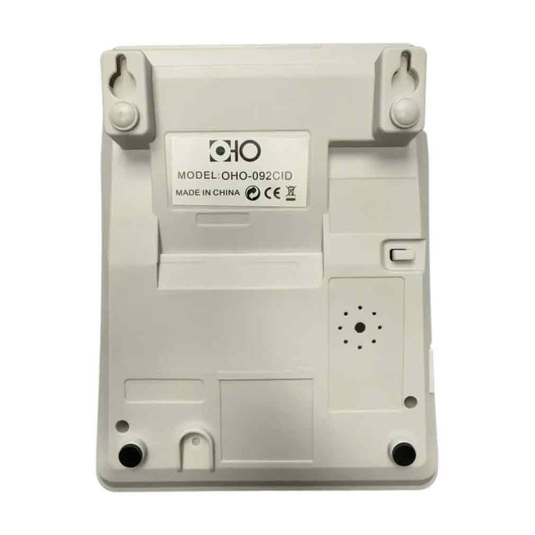 تلفن رومیزی OHO مدلOHO-092CID نمای زیرین