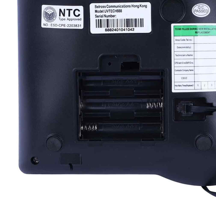 پشت تلفن رومیزی PLDT مدل۸۸۸