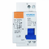 فیوز محافظ جان 25 آمپر هیوندای مدل DZ30LE-32 نمای روبرو