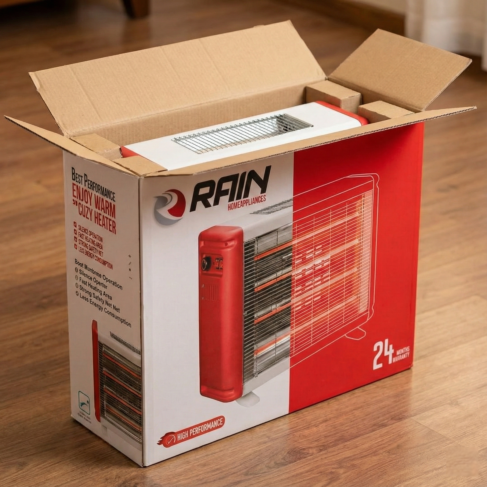 بخاری برقی راین مدل RA-3000 فن دار