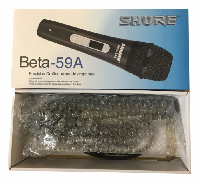 بسته بندی باز شده میکروفون شور مدل BETA-59A
