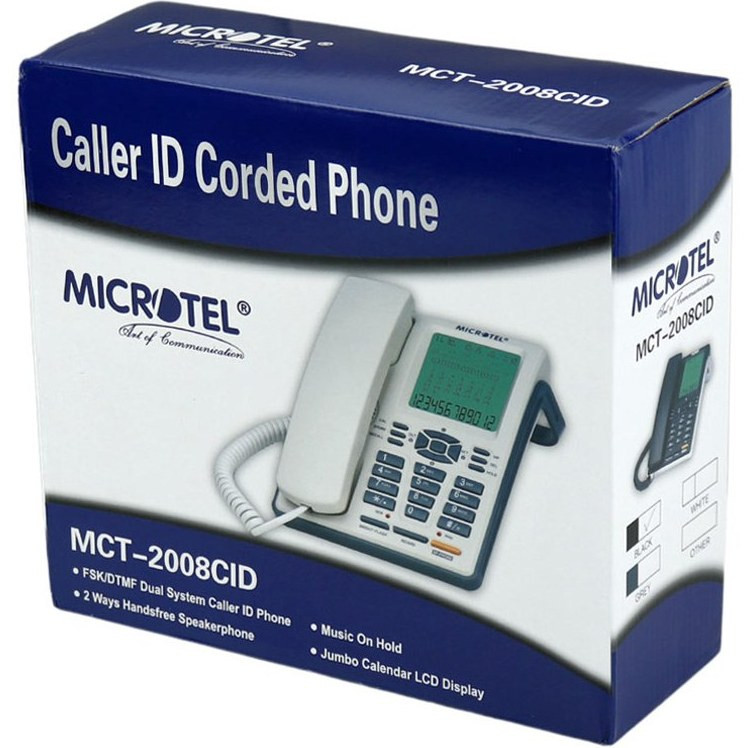 تلفن رومیزی میکروتل مدل MCT-2008CID