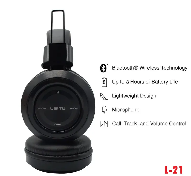 هدفون بلوتوث LEITU مدل L-21