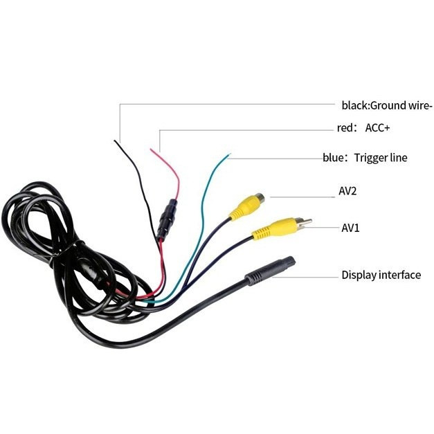 مانیتور خودرو 7 اینچ ال سی دی 7inch Rearview LCD Monitor
